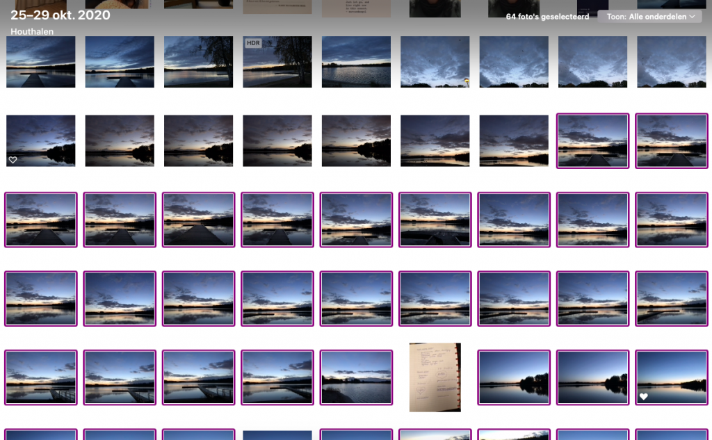 digitaal opruimen foto's